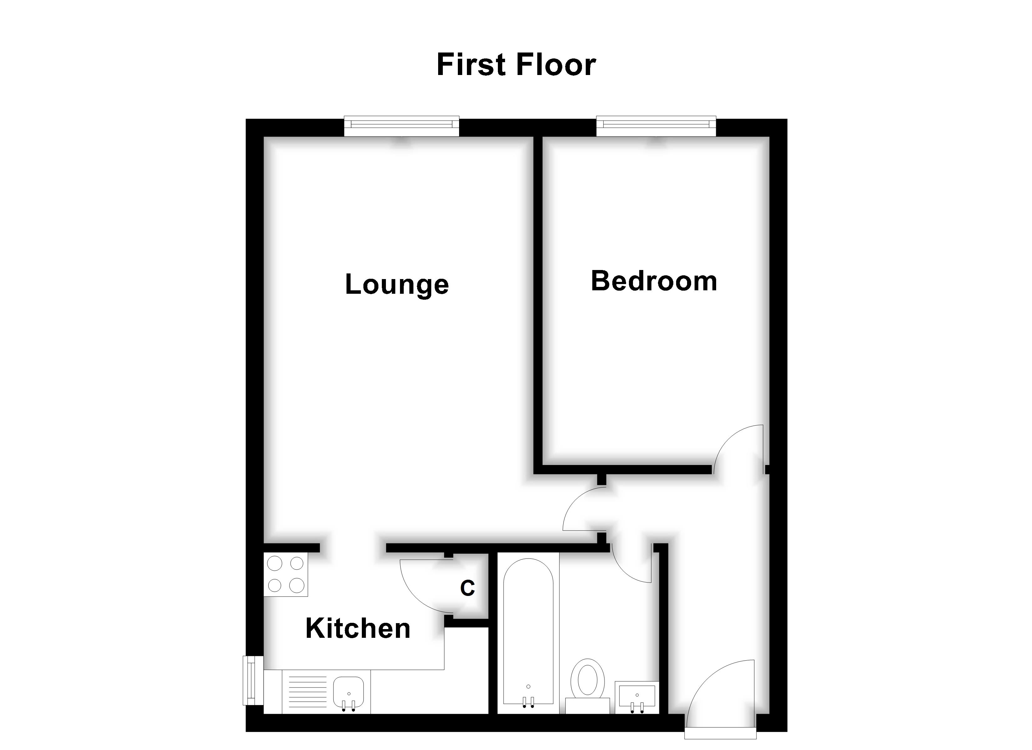 43, Neptune Walk, Erith floorplan