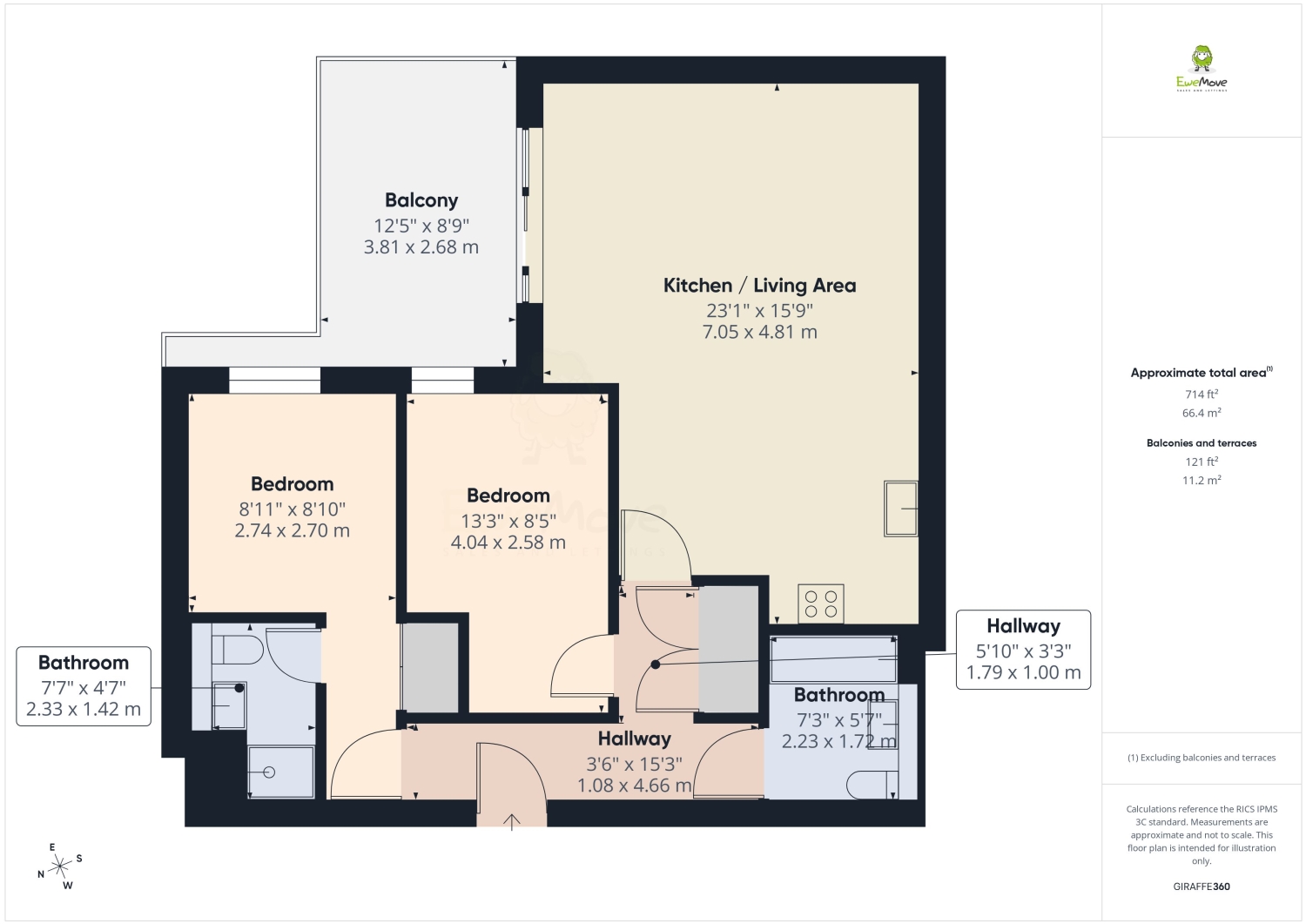 12, Moyle House Little Brights Road, Belvedere floorplan