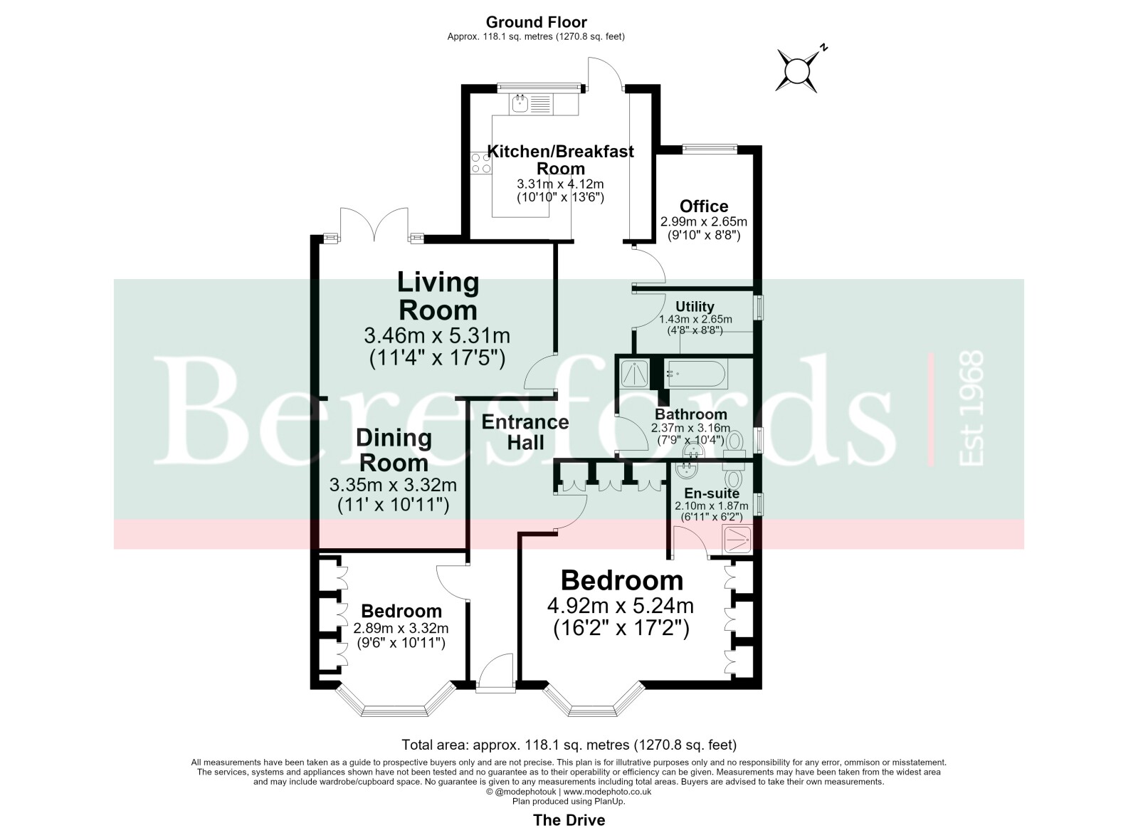 7, The Drive, Romford floorplan