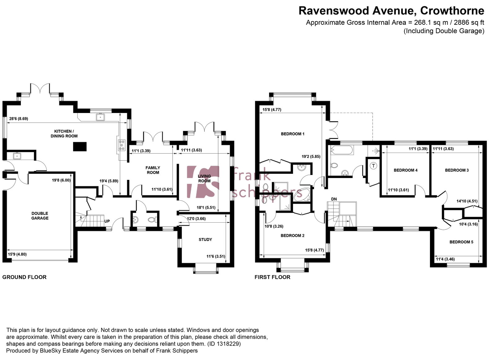 27, Ravenswood Avenue, Crowthorne floorplan