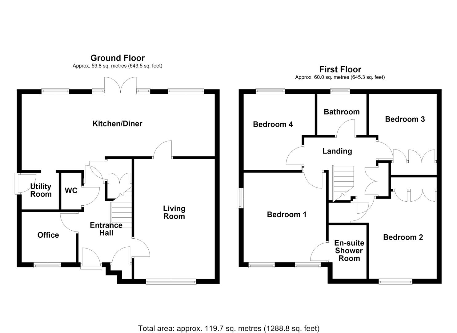 43, Churchyard Drive, Wakefield floorplan