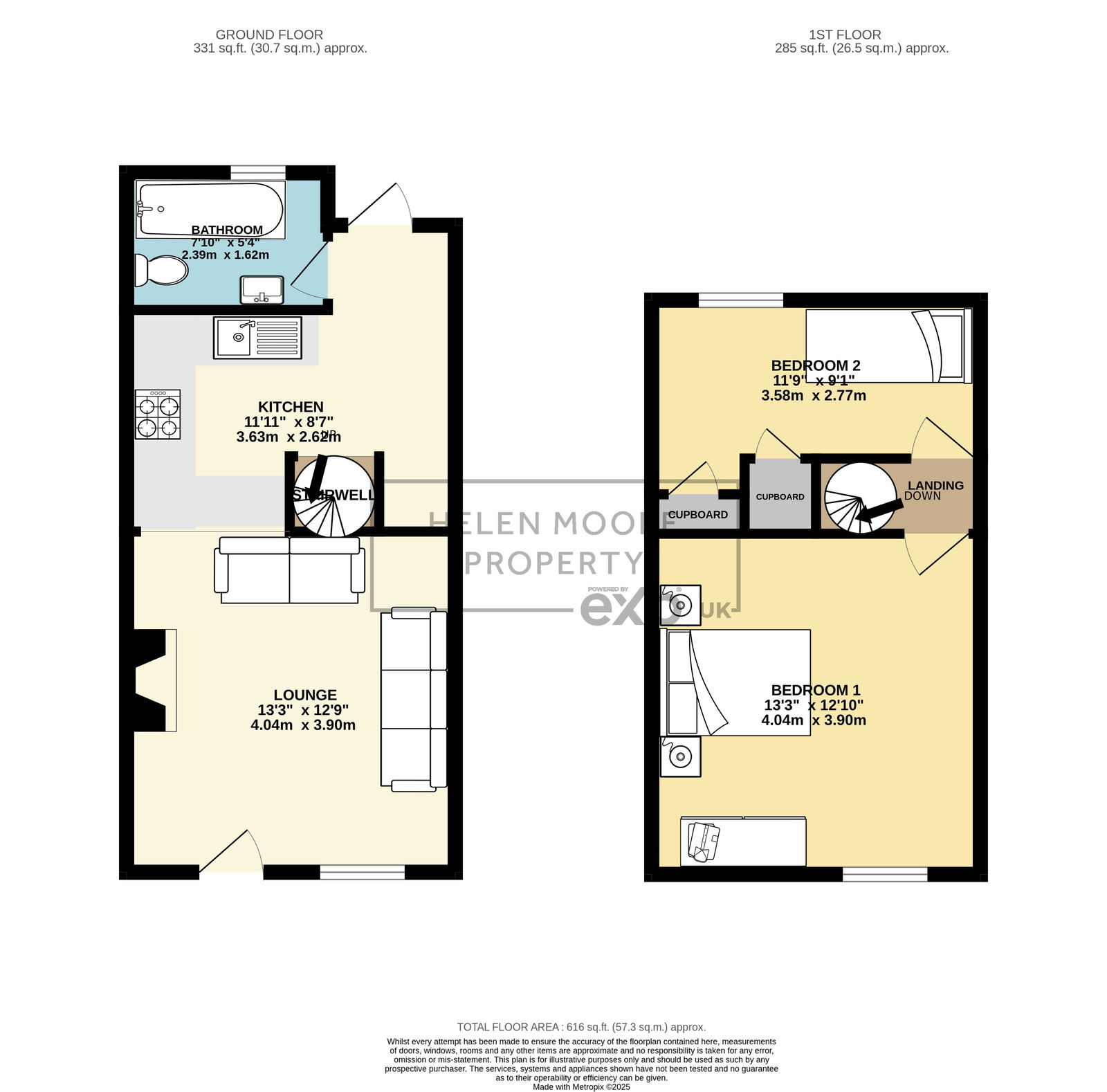 6, Totnes Road, South Brent floorplan