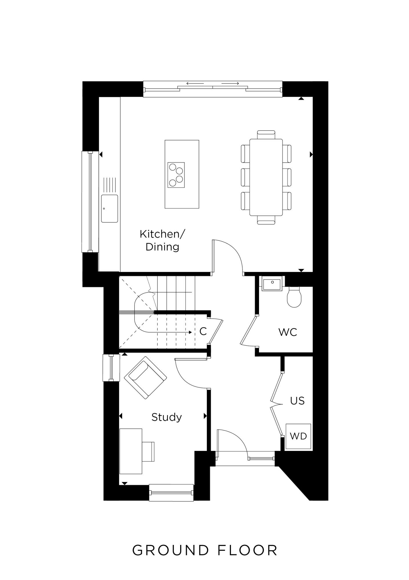 Plot 10 The Morgan,, Knights Park, Cambridge floorplan