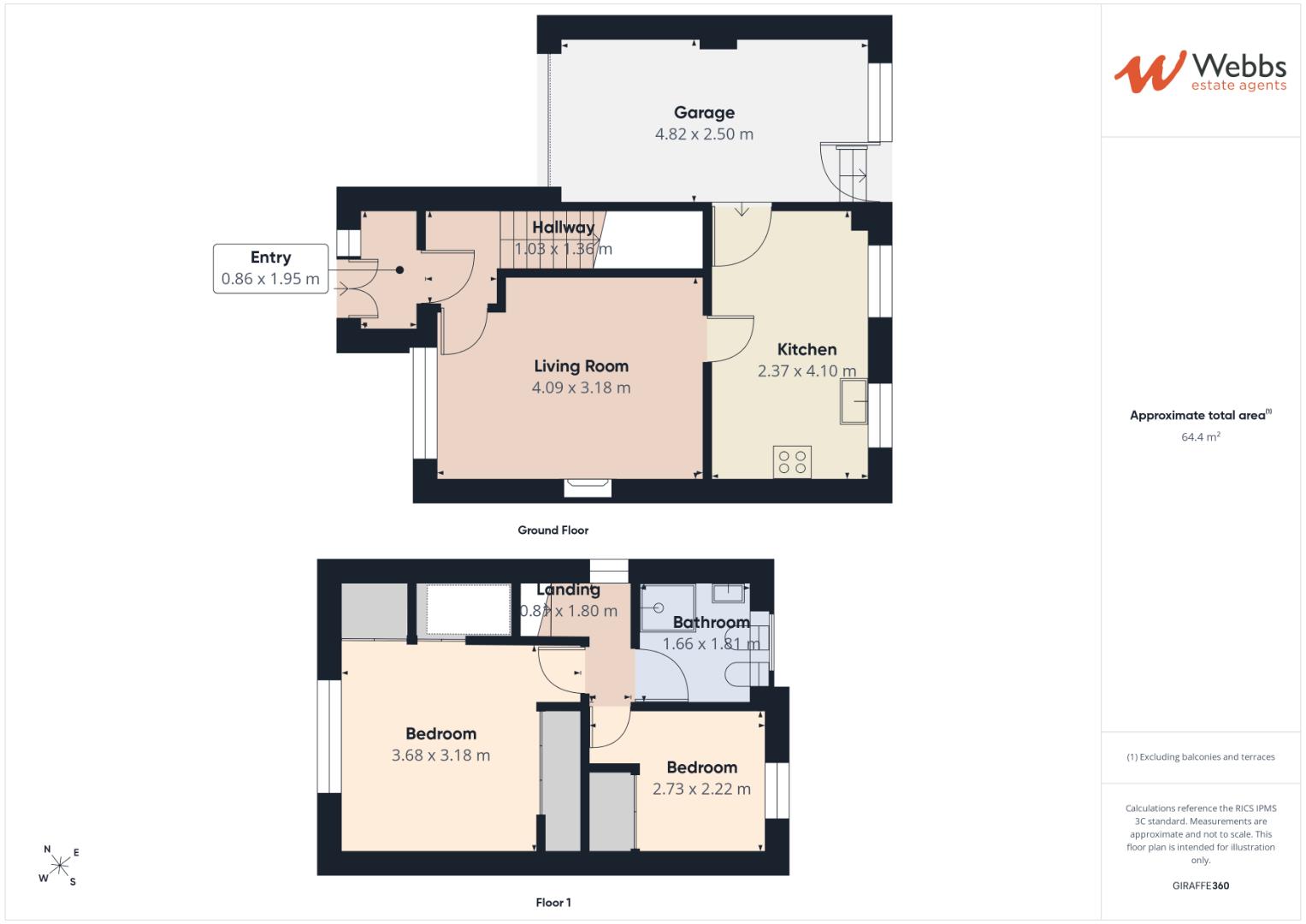 22, Speedwell Gardens, Wolverhampton floorplan