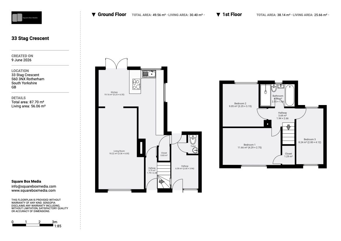 33, Stag Crescent, Rotherham floorplan