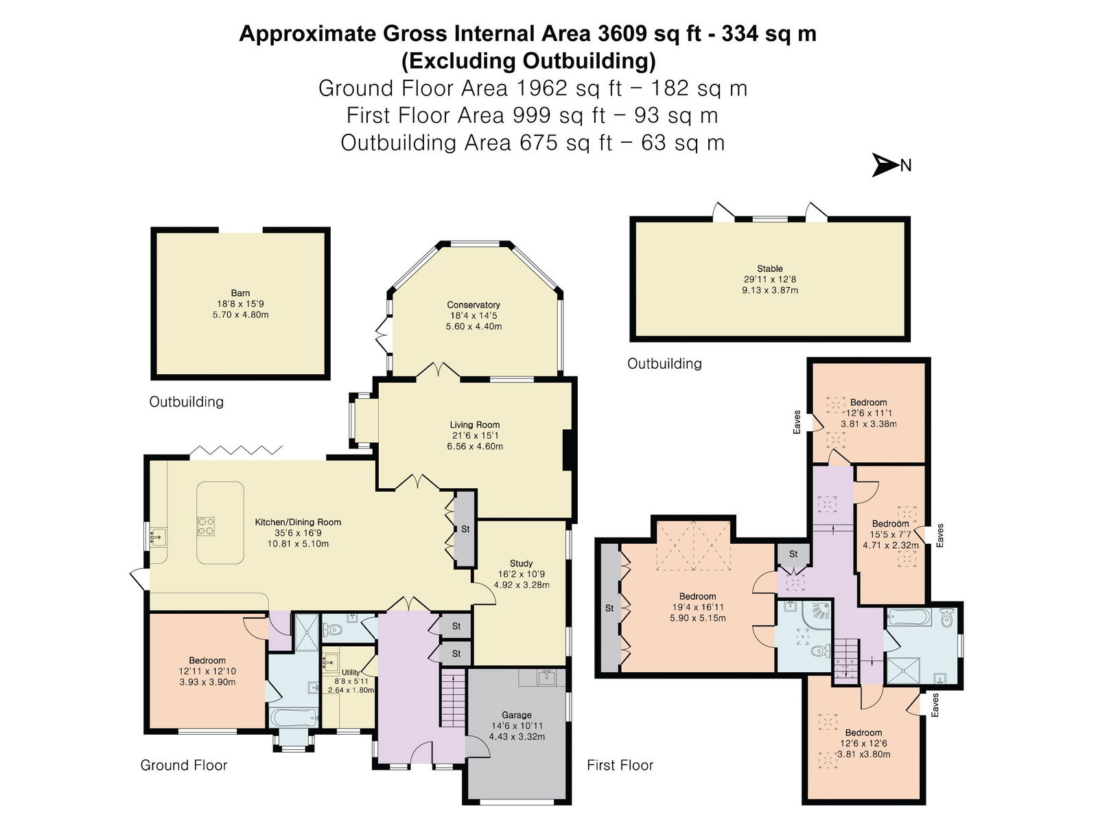Woodlands Road, Little Bookham floorplan