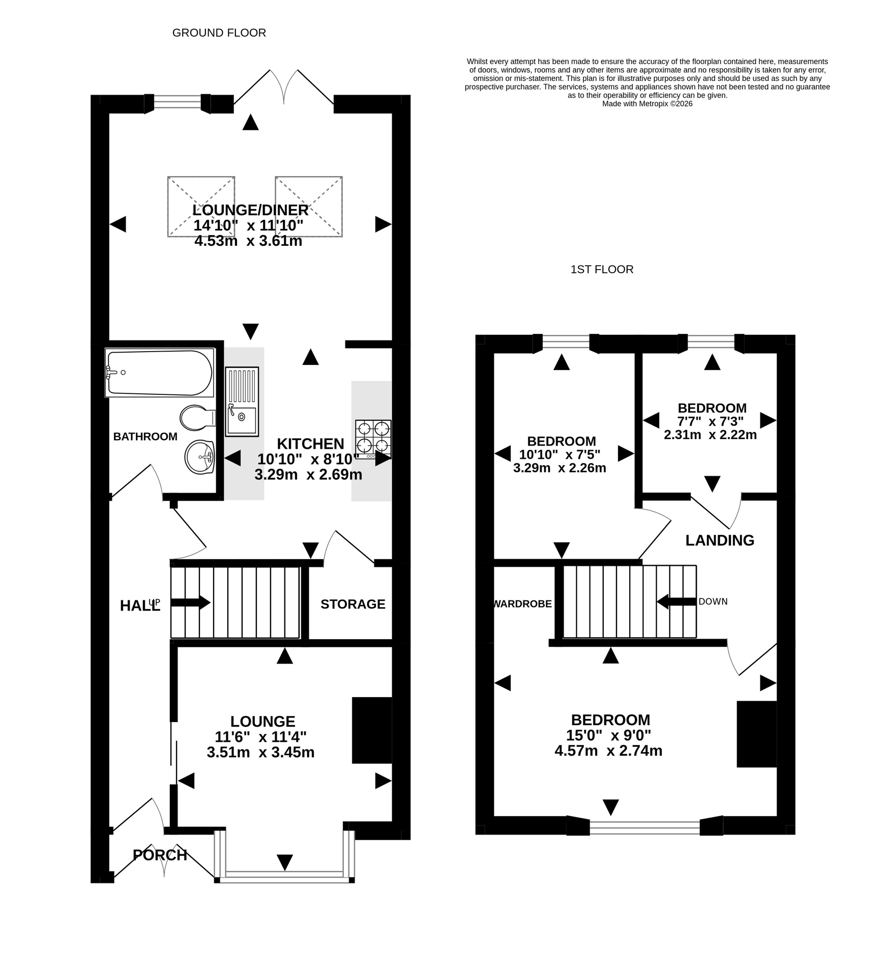 12 Farr Street, Bristol floorplan
