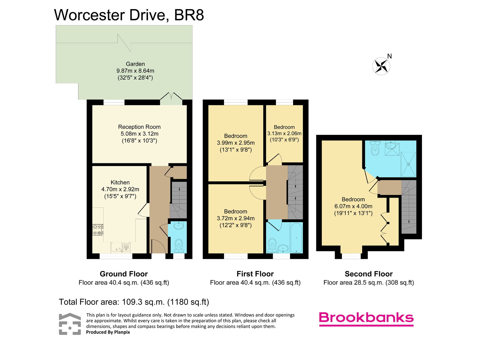 8, Worcester Drive, Swanley floorplan
