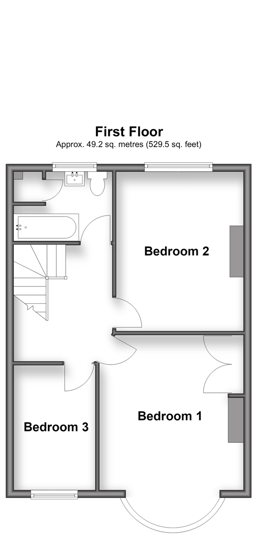 Olden Lane, Purley floorplan