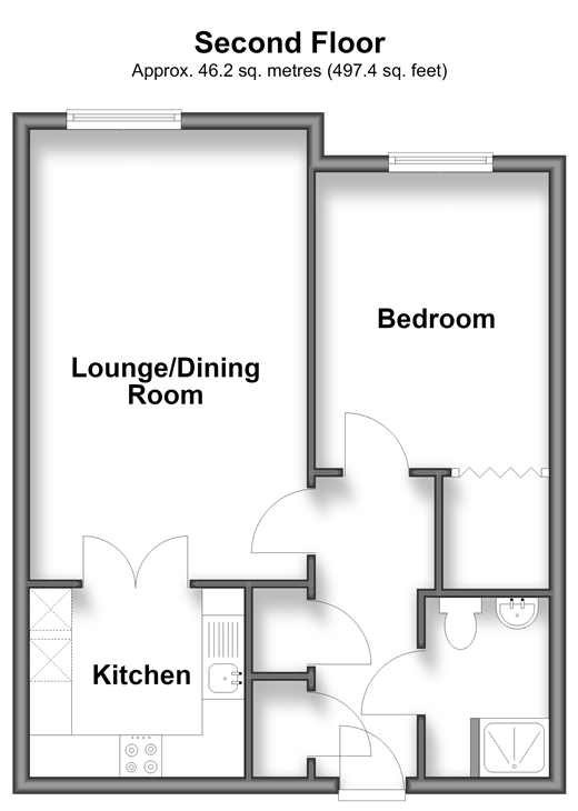 Queen Street, Arundel floorplan