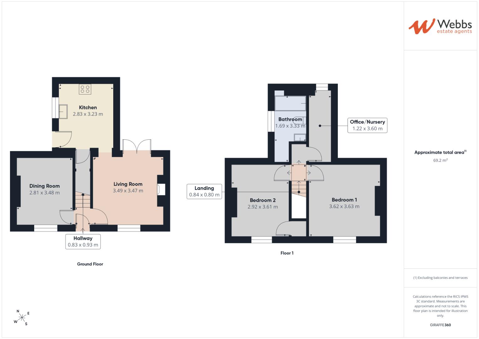 22, Hill Street, Walsall floorplan