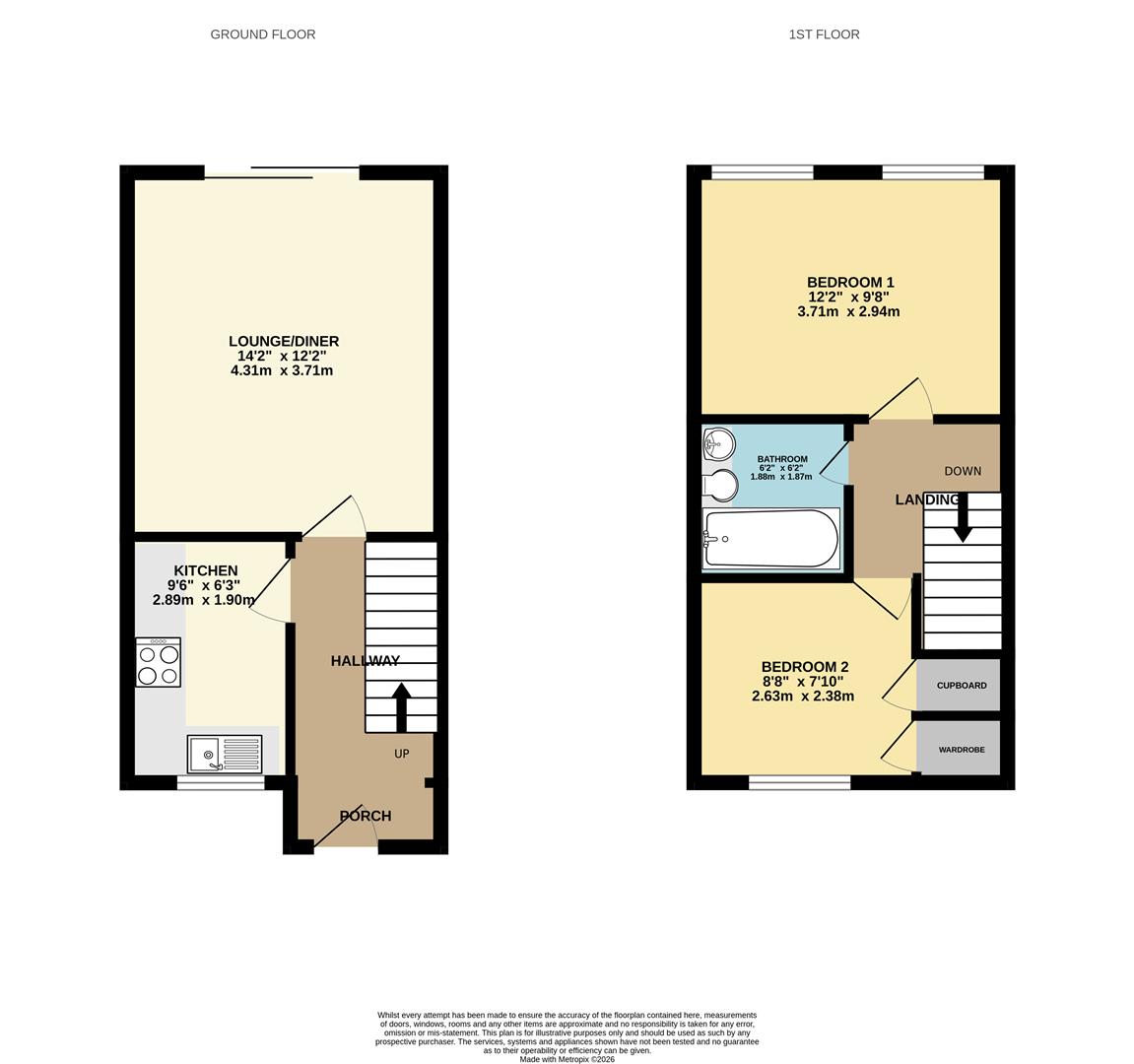 4, Magnolia Close, Bury St. Edmunds floorplan