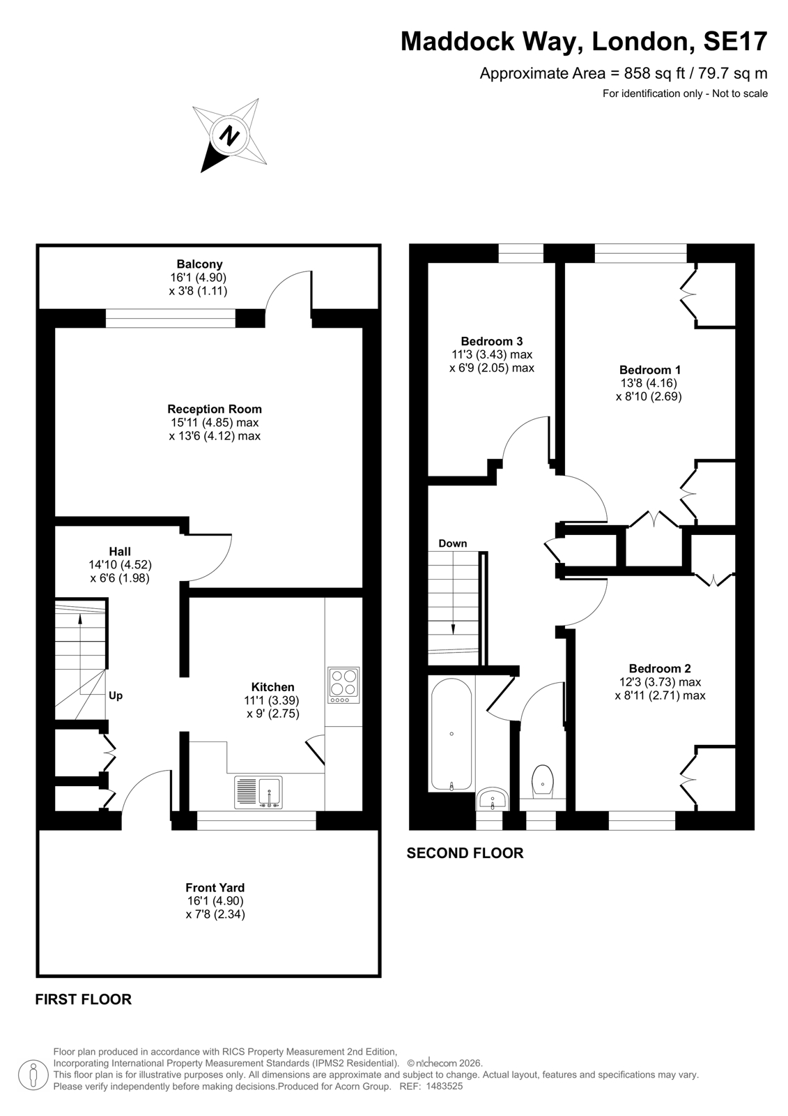 18, Maddock Way, London floorplan