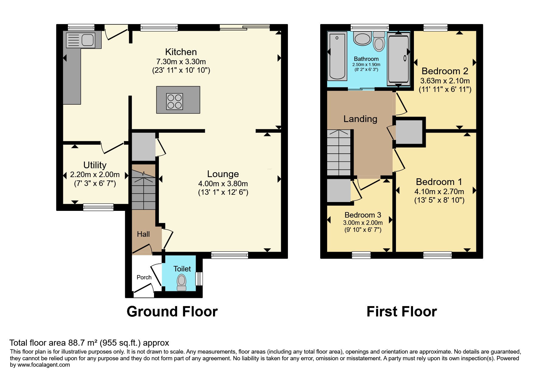 12, Ski View, Sunderland floorplan