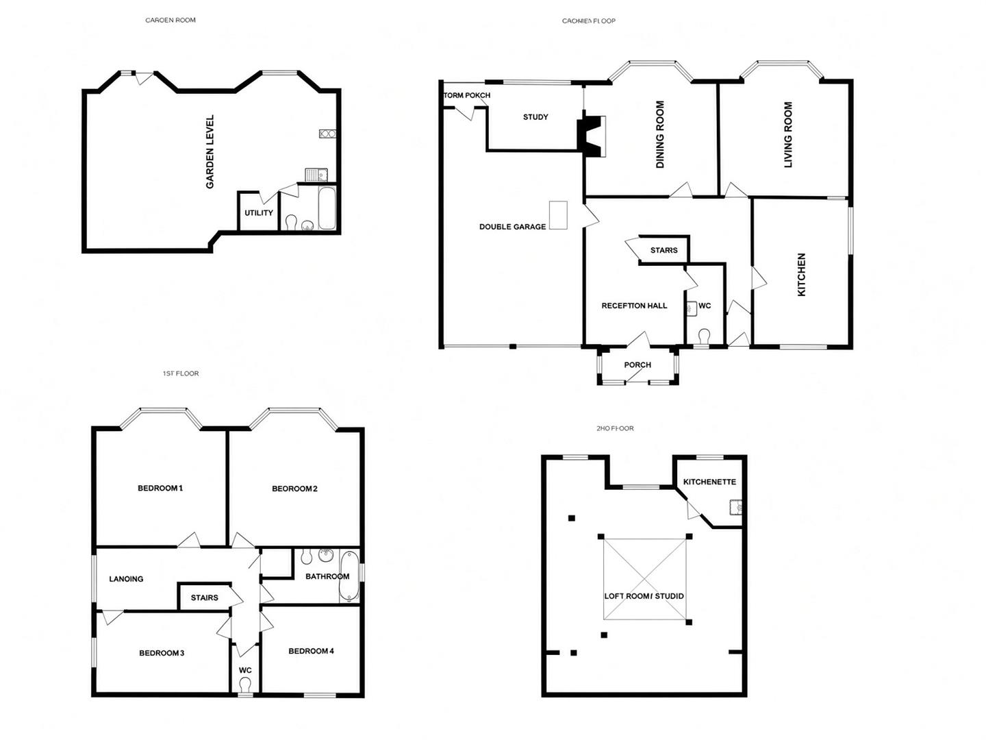 Coniston Lodge, Rowdens Road, Torquay floorplan