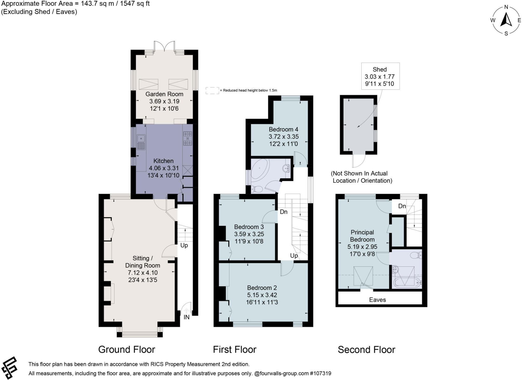 Warrenton Cottages, 48, Baring Road, Buckinghamshire floorplan