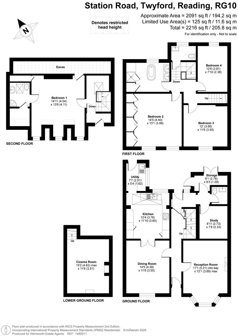 7, Station Road, Twyford floorplan