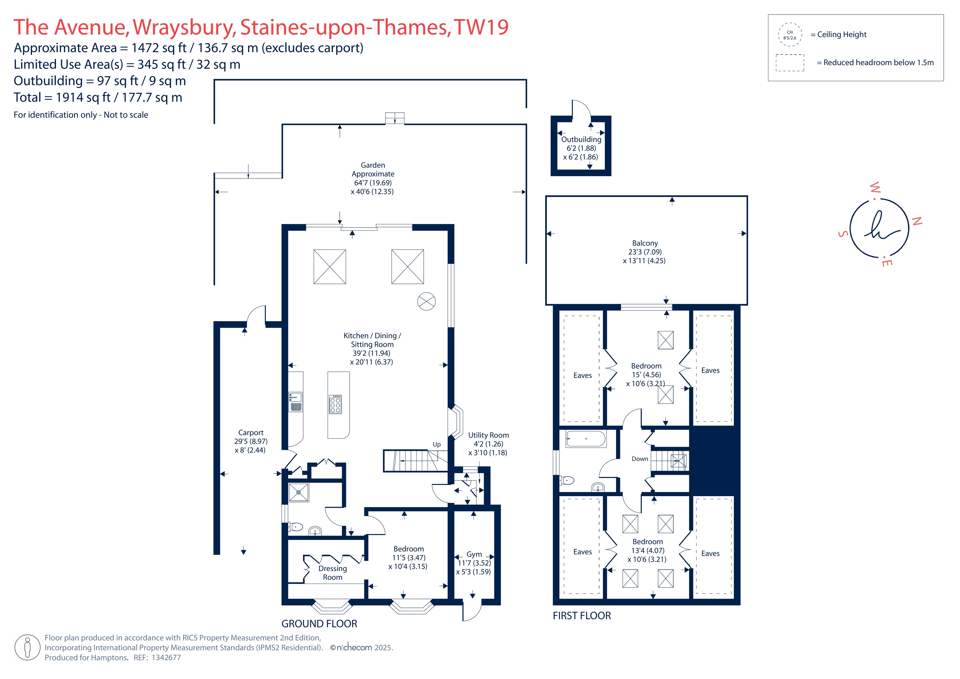 7B, The Avenue, Wraysbury floorplan