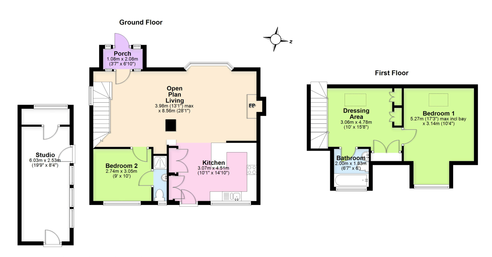 19 Newton Road, Swanage floorplan