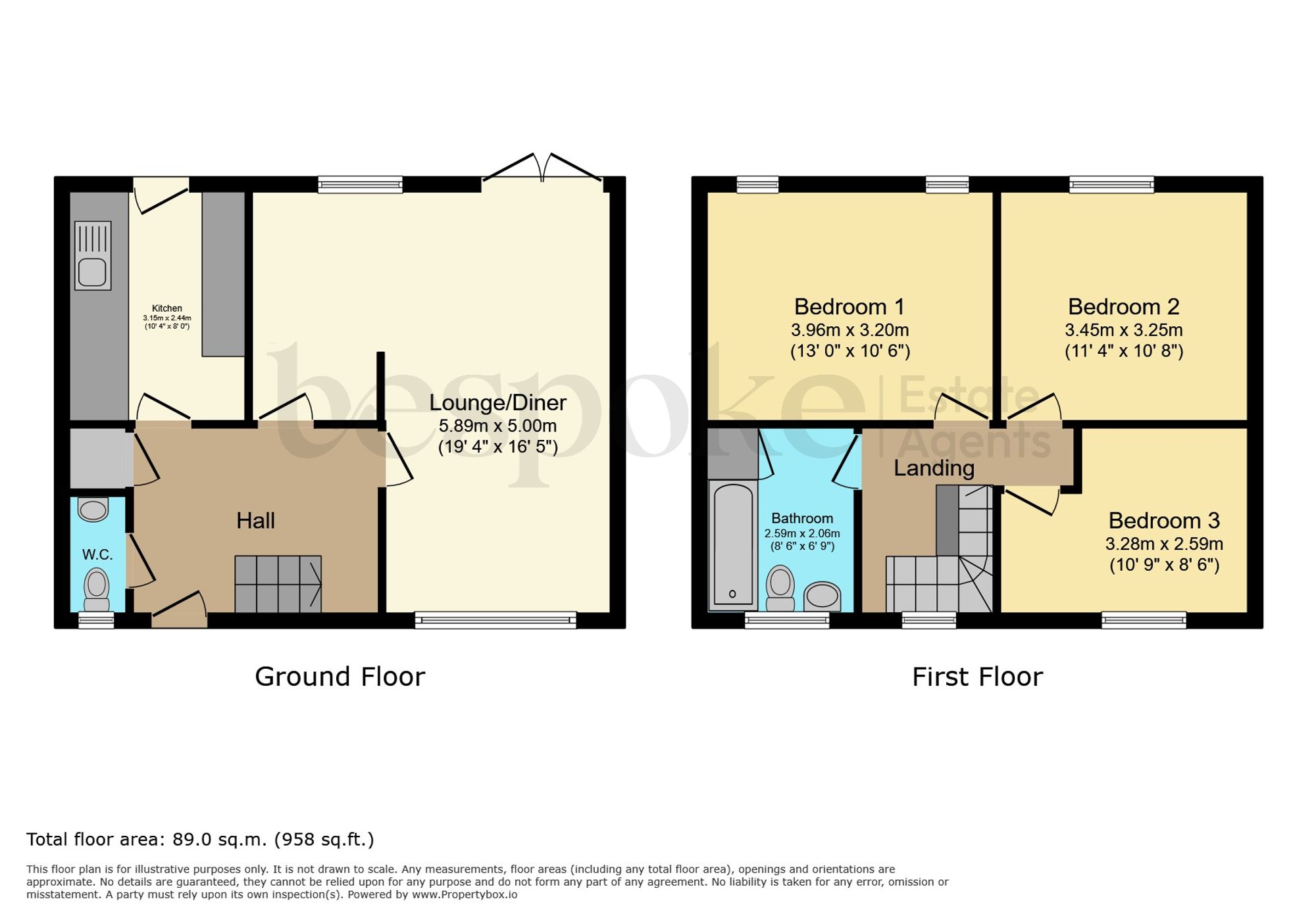 73 Winscombe, Bracknell floorplan