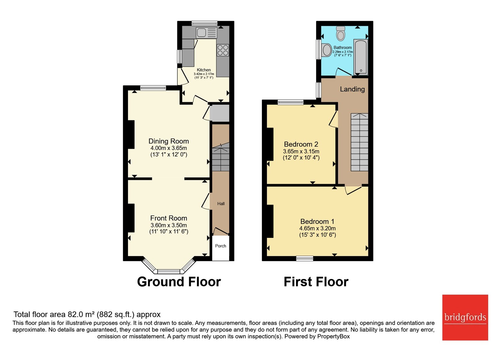 42, Langshaw Street, Manchester floorplan