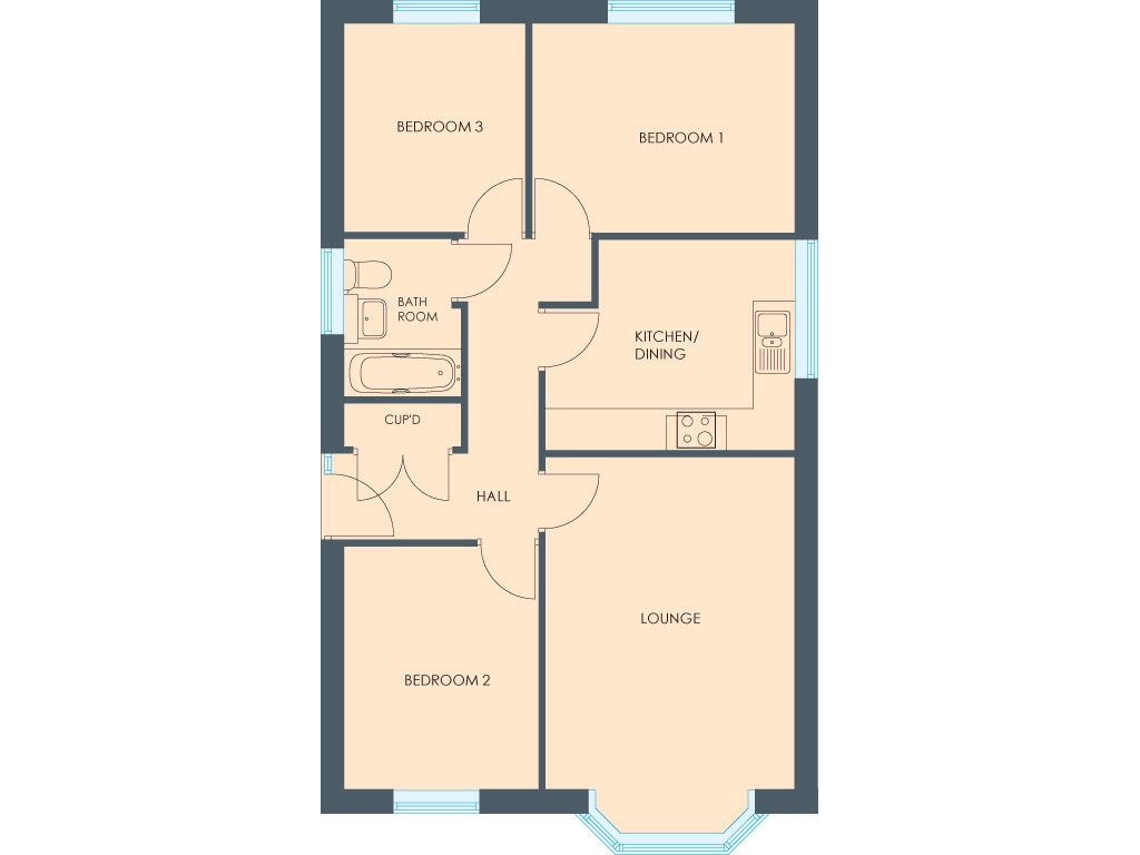 Plot 1, Viscount, Swann Road floorplan