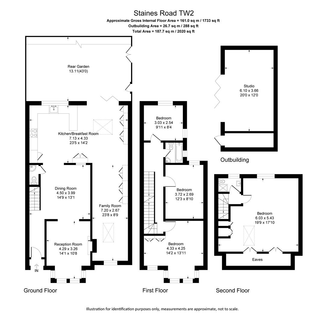 Staines Road, Twickenham TW2, 4 bedroom end terrace house for sale 63739486 PrimeLocation