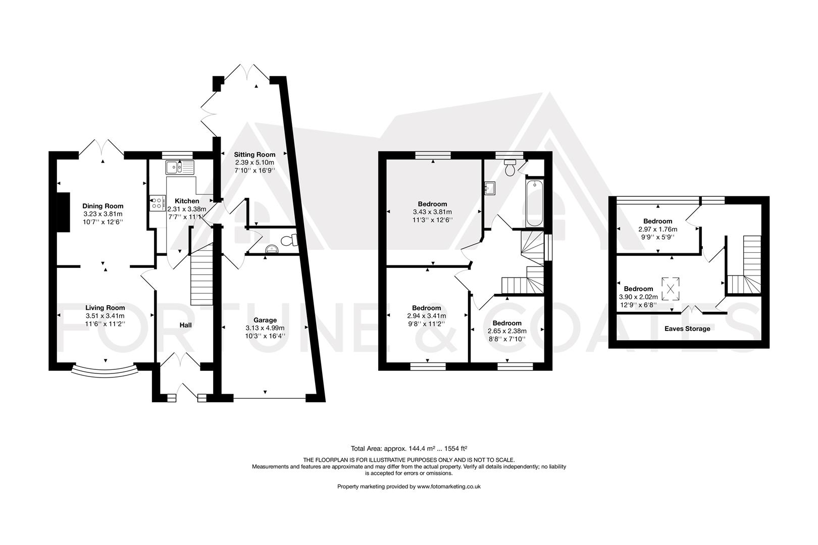 2, Sakins Croft, Harlow floorplan