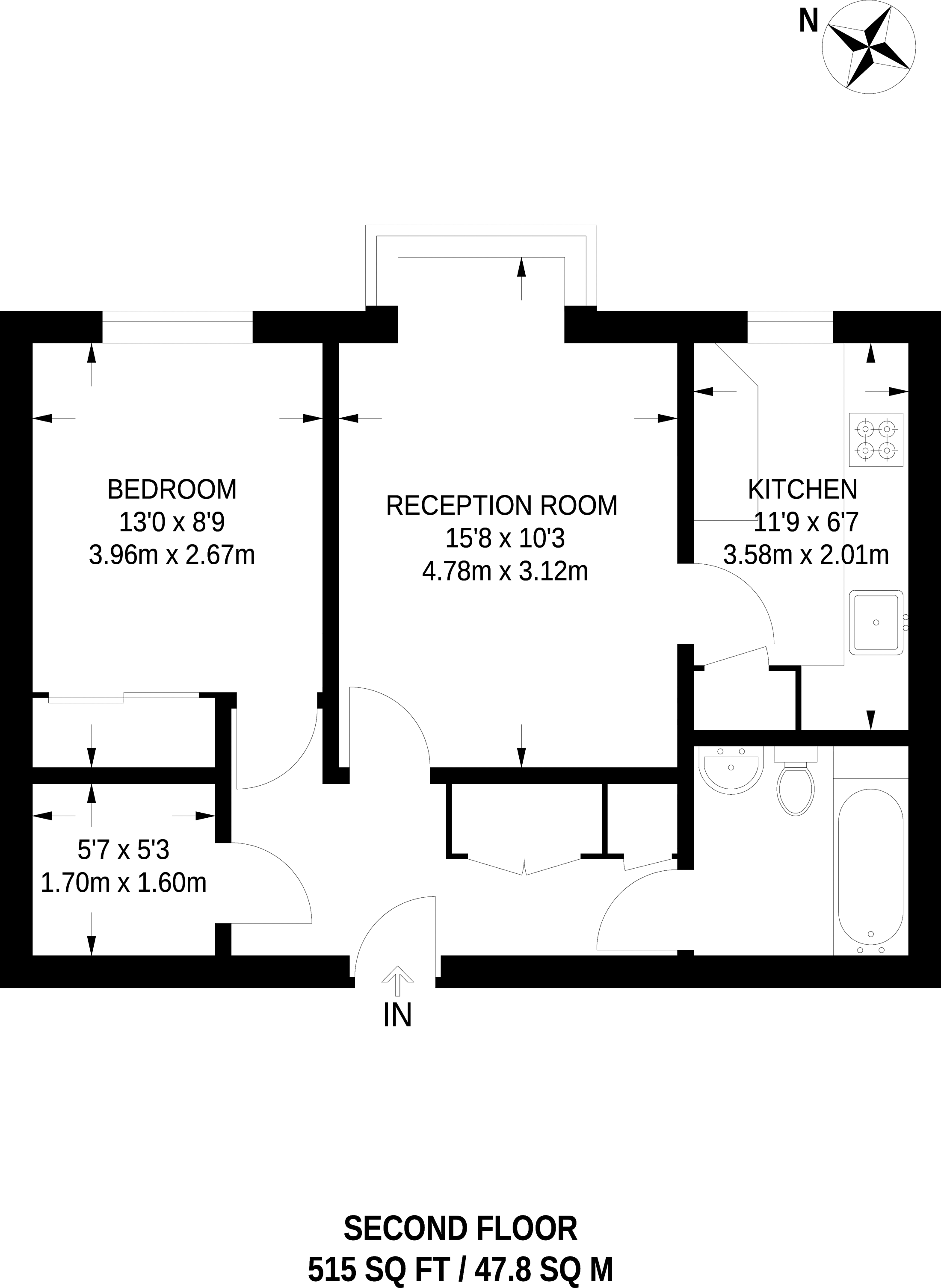 1 Bedrooms Flat to rent in Henwick Road, Blackheath SE9