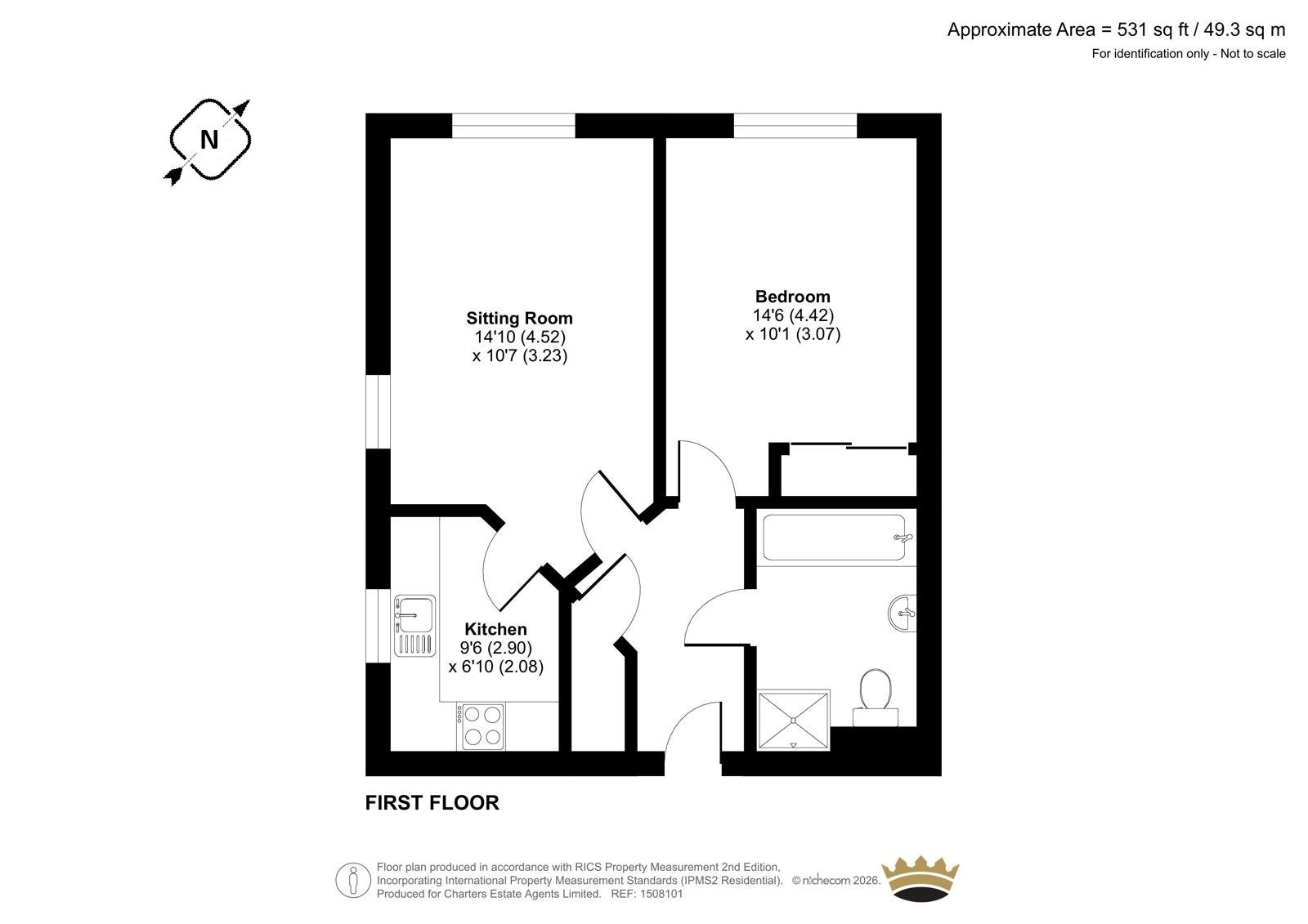 12 Catherine Court,, Sopwith Road, Hampshire floorplan