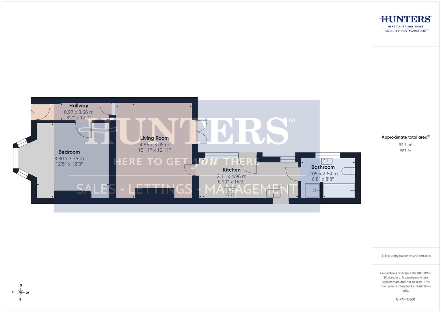 28, Laws Street, Sunderland floorplan