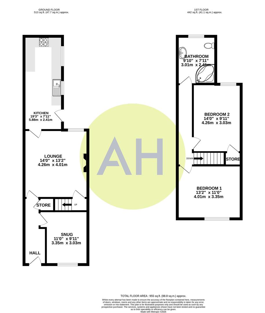 267, Wythenshawe Road, Manchester floorplan