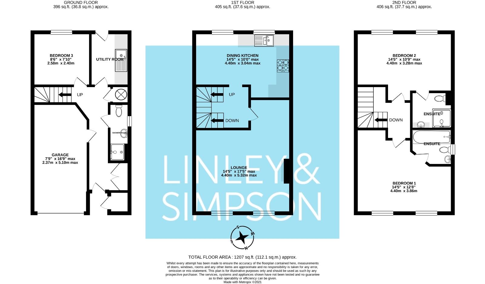 44, Tedder Road, UK floorplan