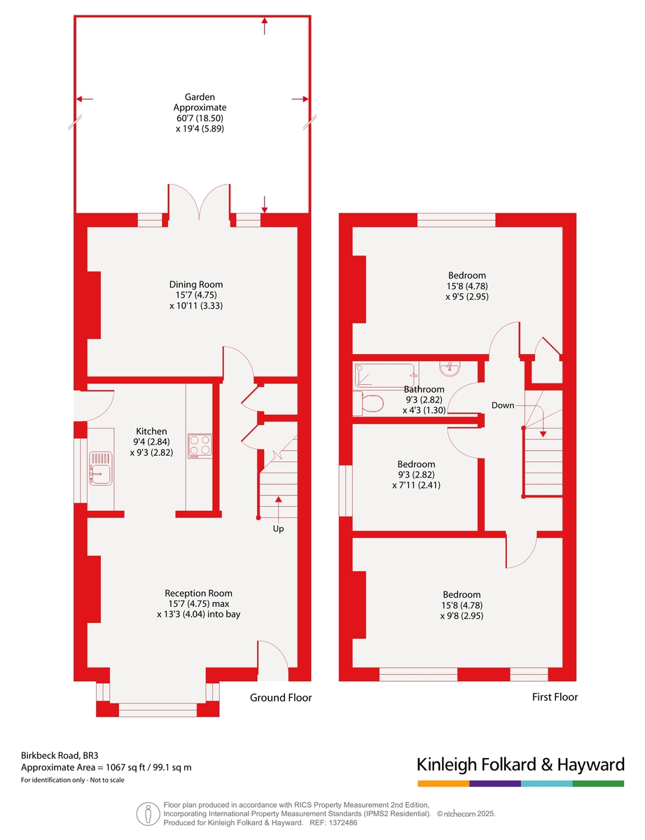 241, Birkbeck Road, Beckenham floorplan