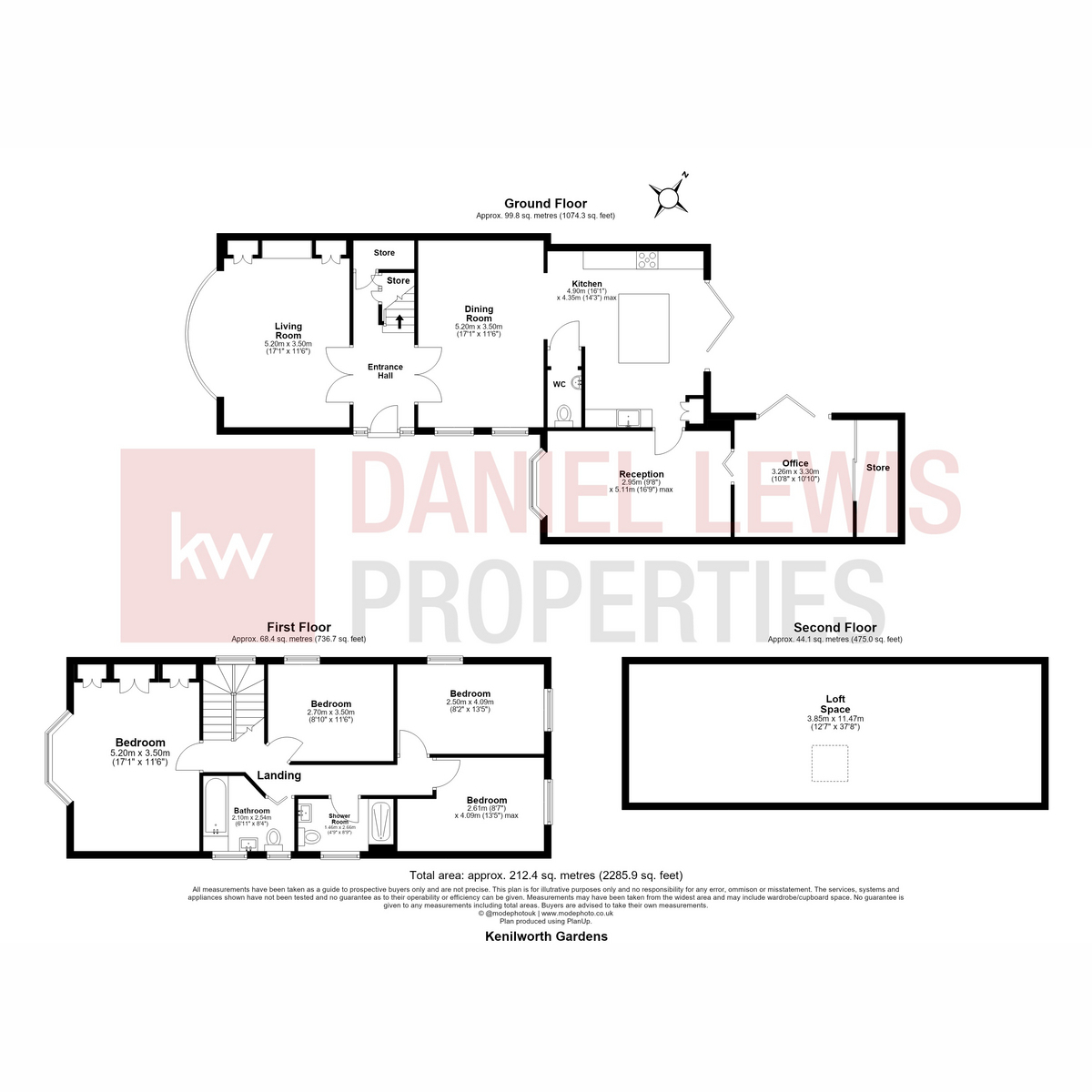 1, Kenilworth Gardens, Loughton floorplan