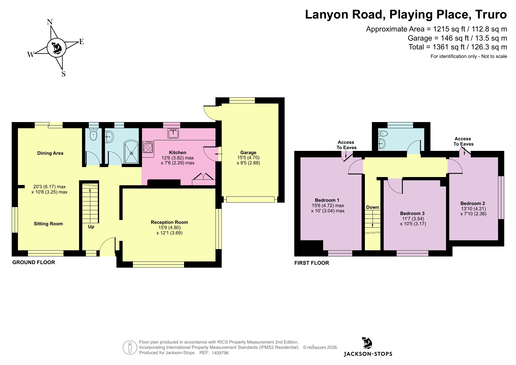 56, Lanyon Road, Truro floorplan