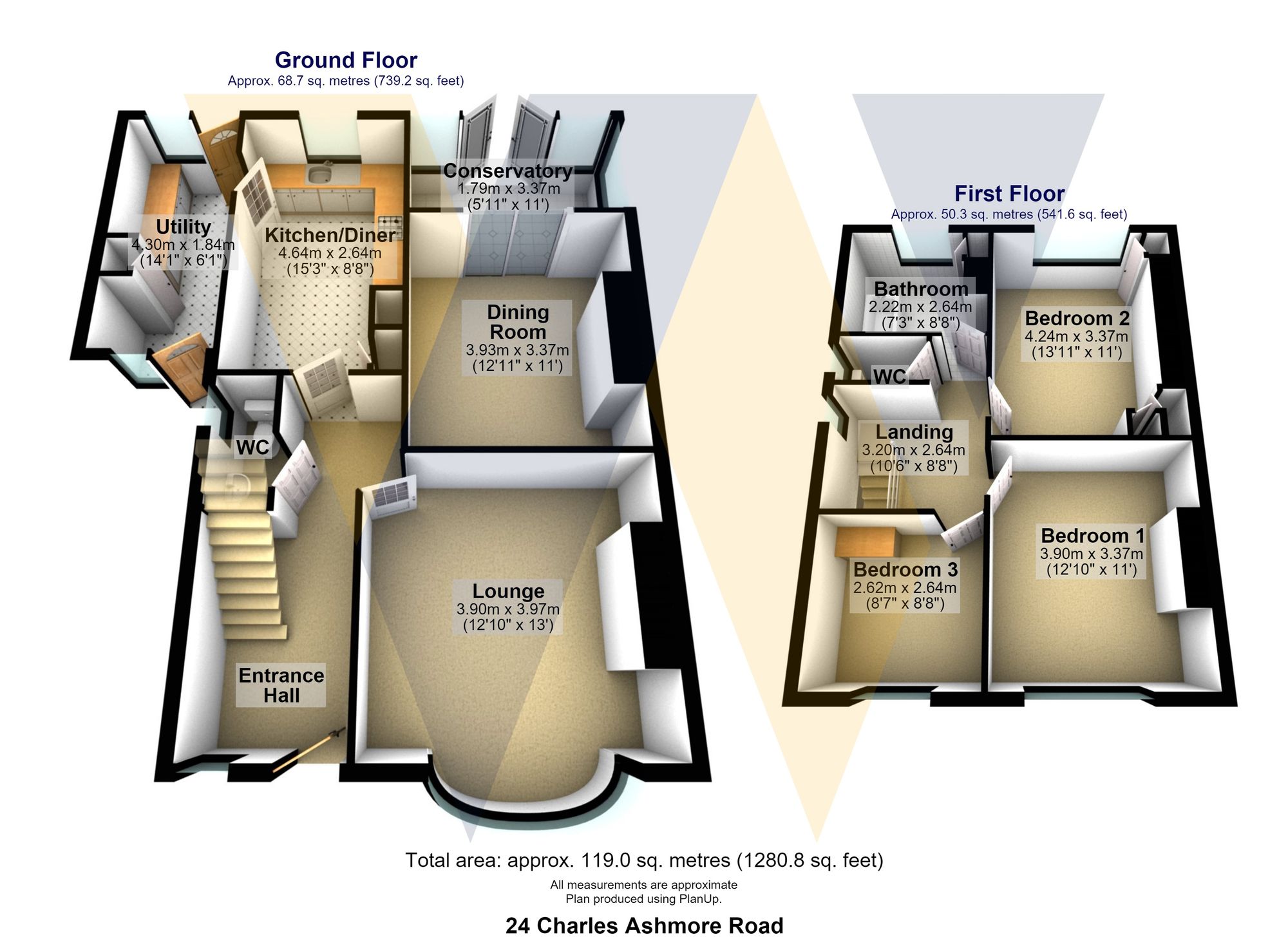24 Charles Ashmore Road, Sheffield floorplan