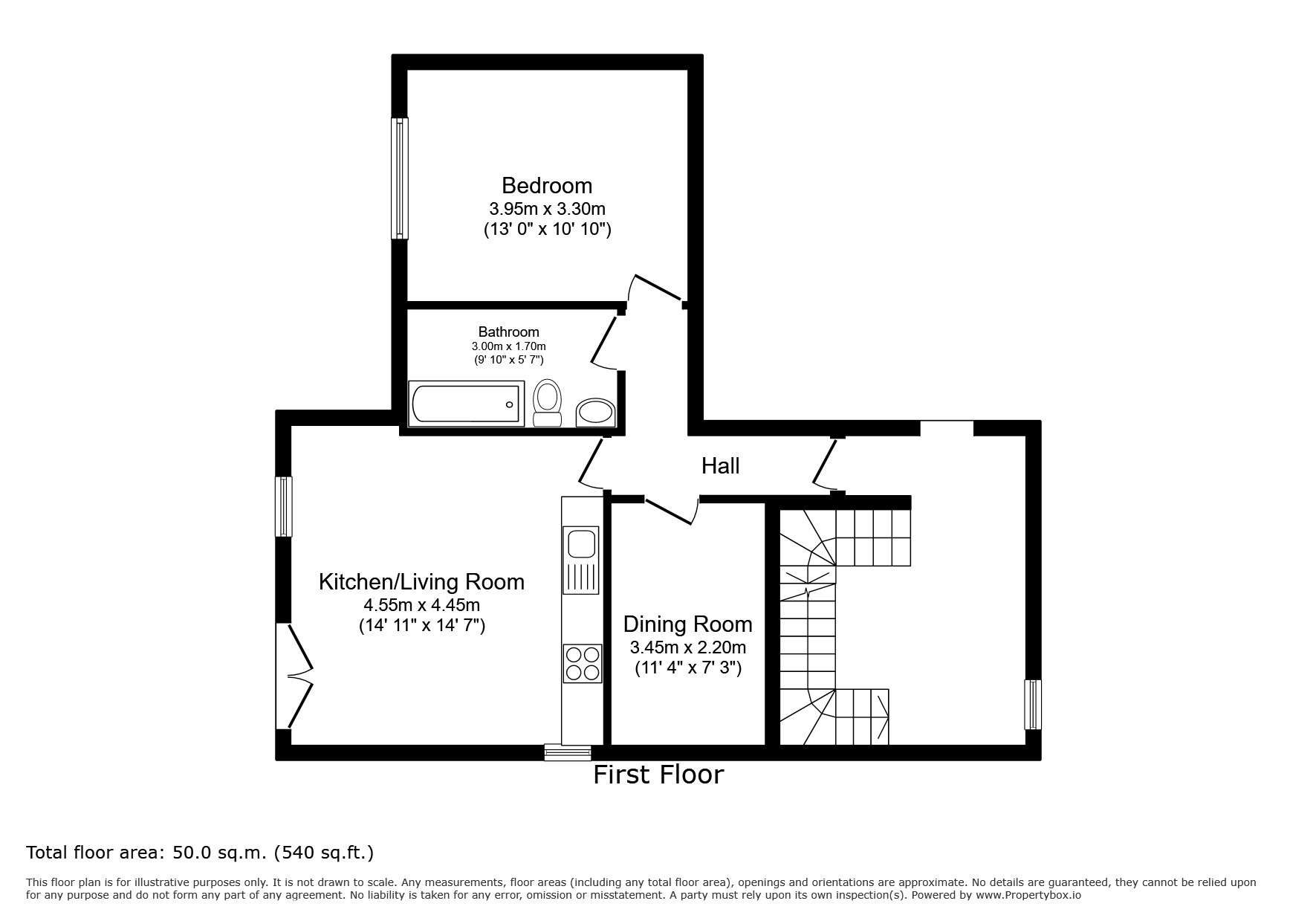 Nicoll Road, London floorplan