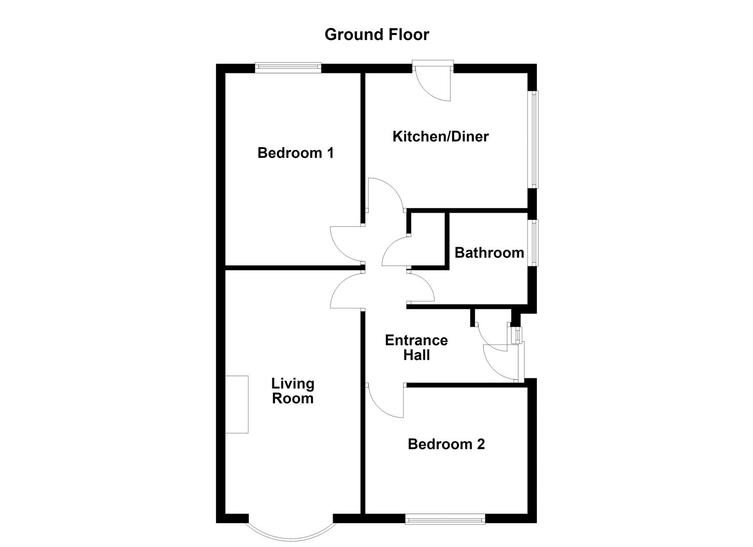 7, Sandringham Close, Pontefract floorplan