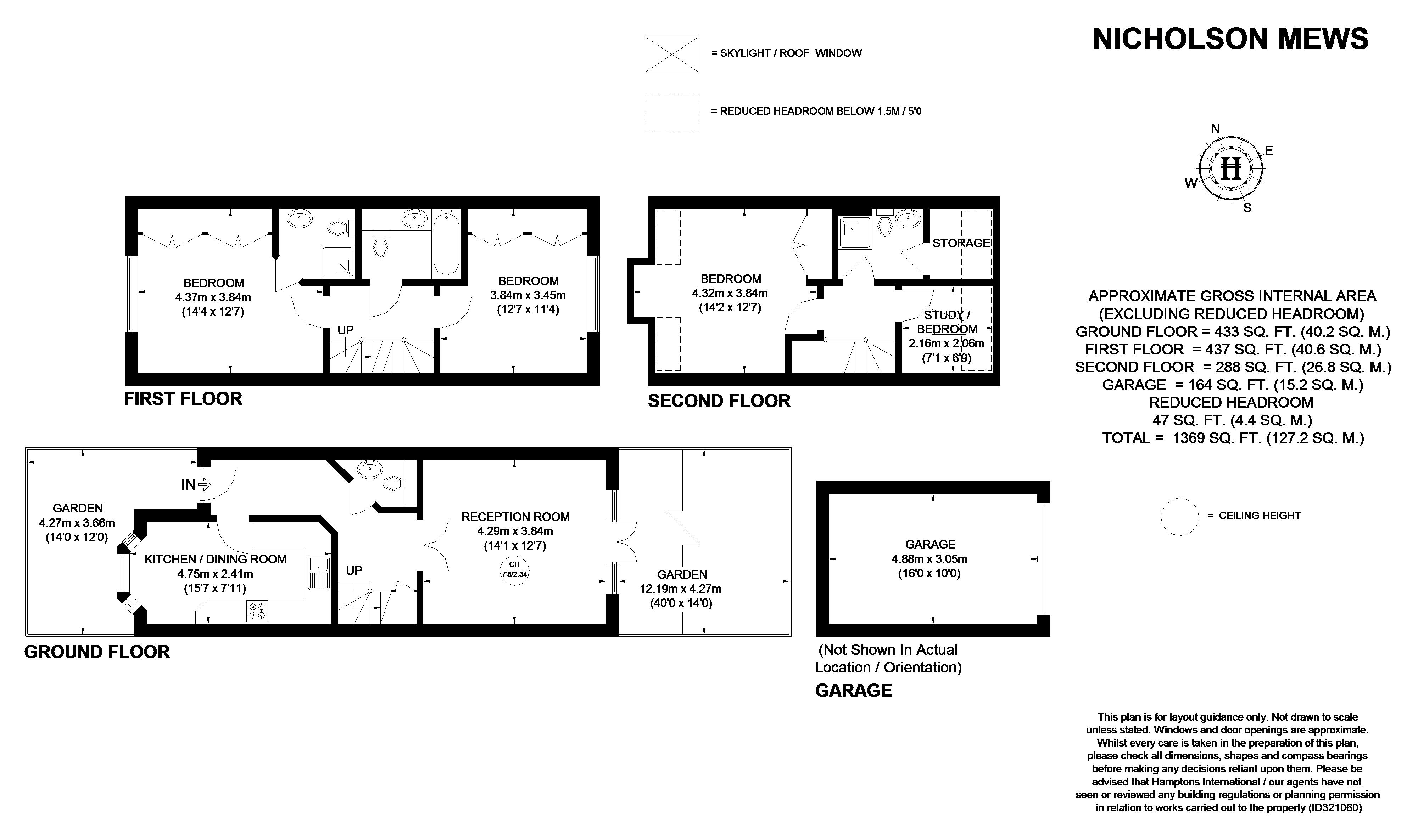 4 Bedrooms Town house to rent in Nicholson Mews, Scope Way, Kingston Upon Thames KT1