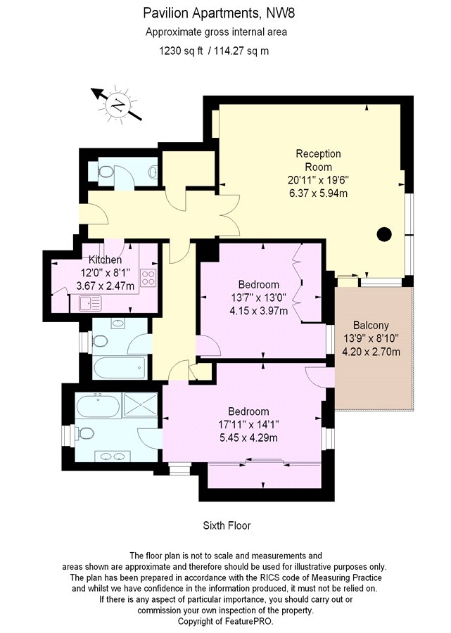 2 Bedrooms Flat to rent in Pavilion Apartments, 34 St. Johns Wood Road, London NW8