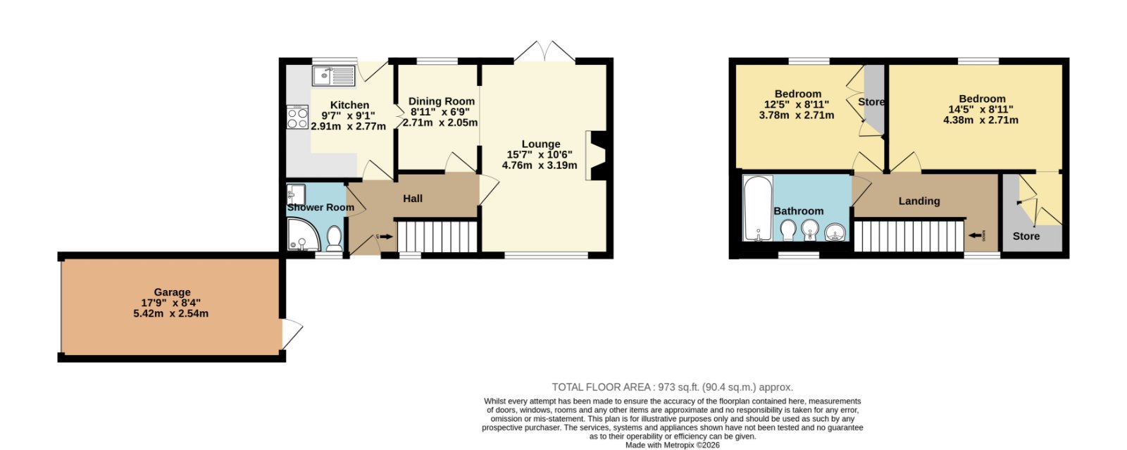 Cottage 6, Bierce Court,, Lyell Road, Kent floorplan