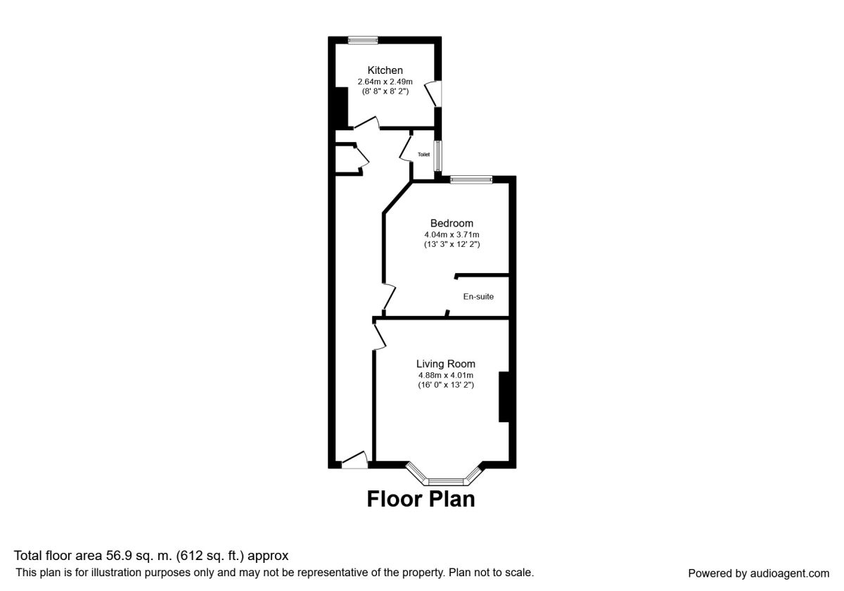 1 Bedrooms Flat to rent in Queens Road, Hastings TN34