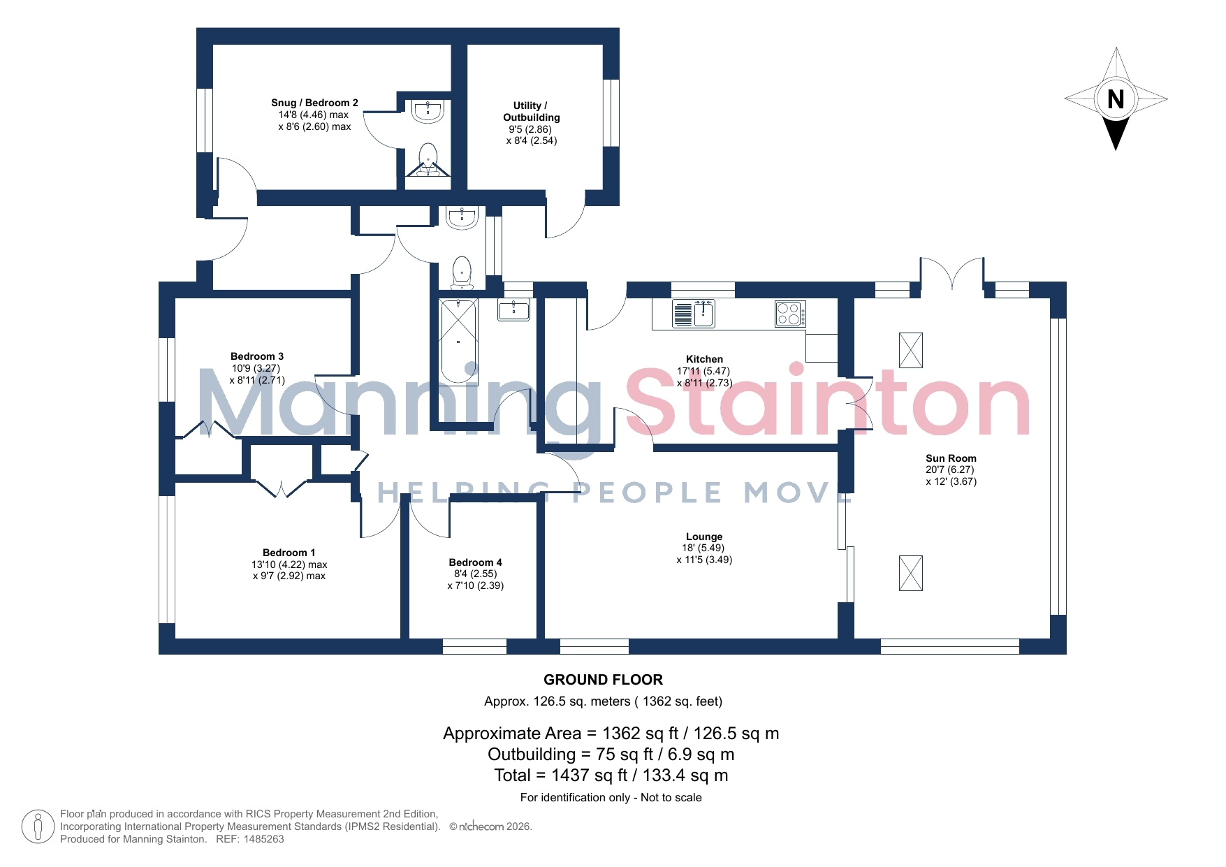 4, Cotswold Drive, Leeds floorplan