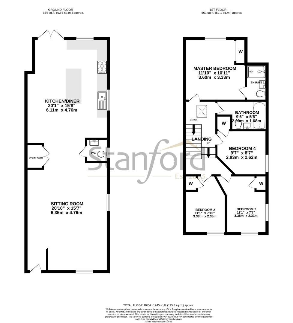 60, Leighton Road, Southampton floorplan