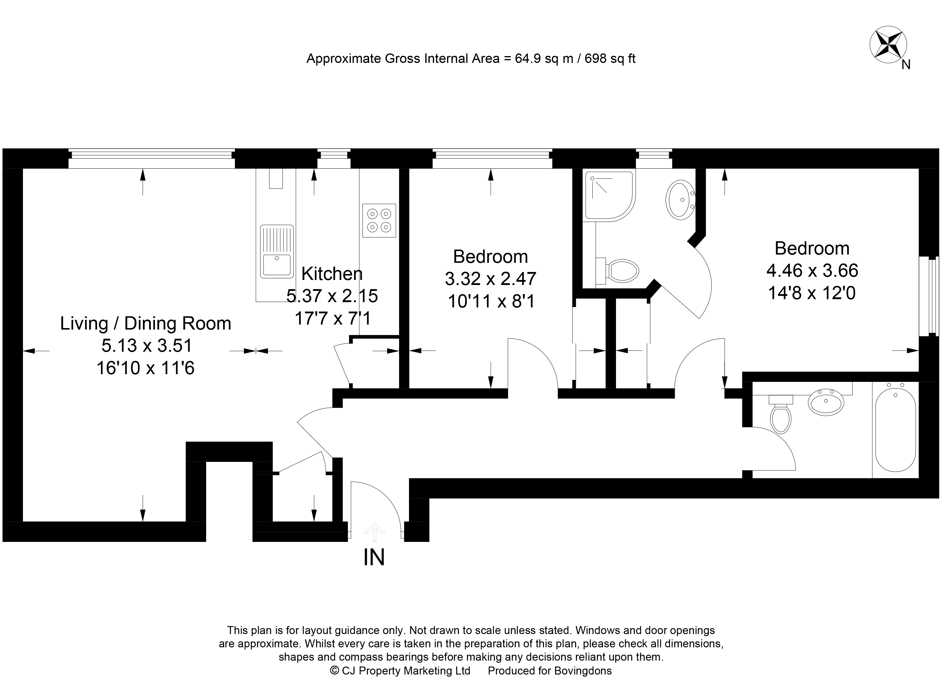 16 Reynolds Court,, Baring Road, Beaconsfield floorplan