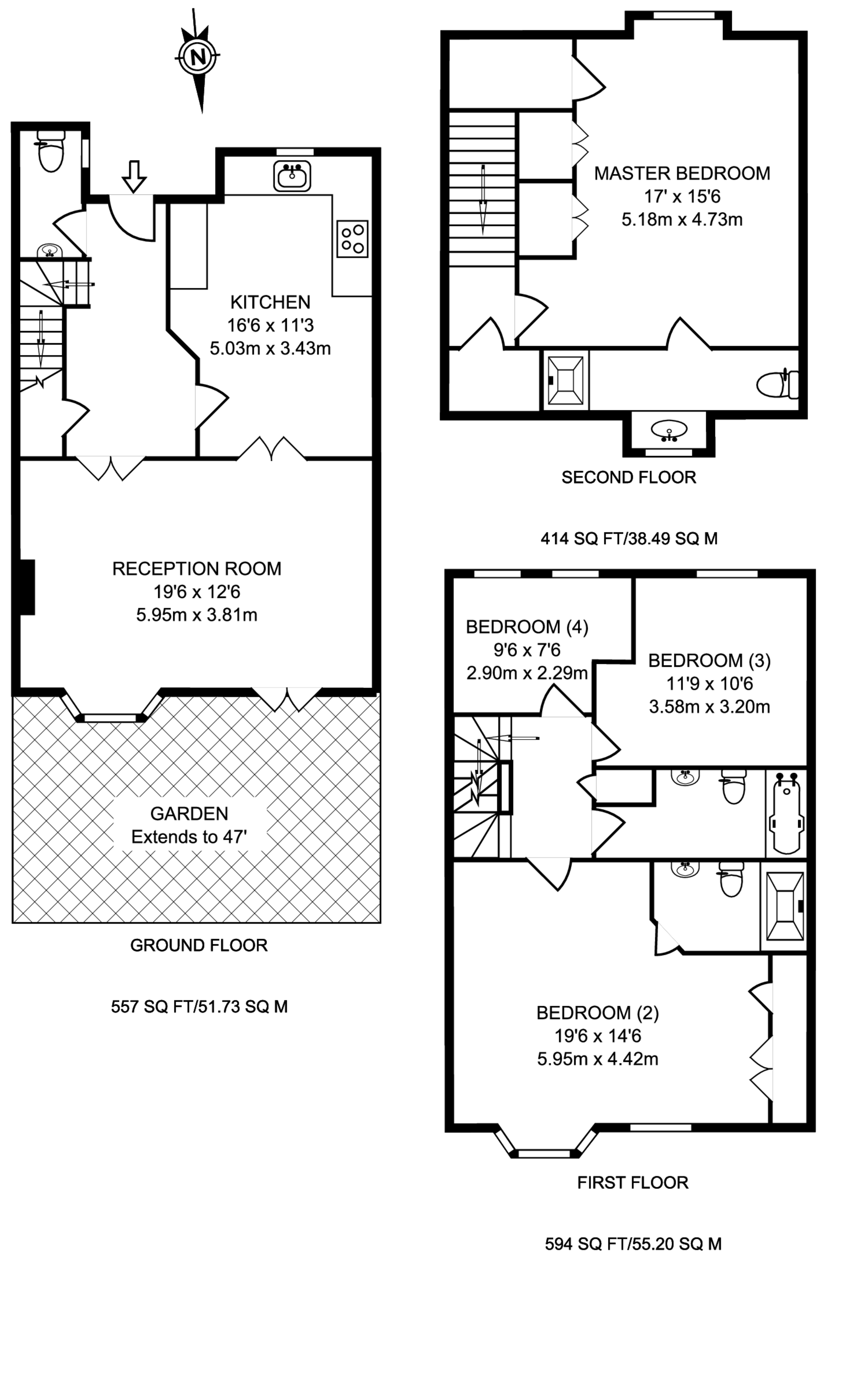 St Mary's Road, Ealing Broadway floorplan