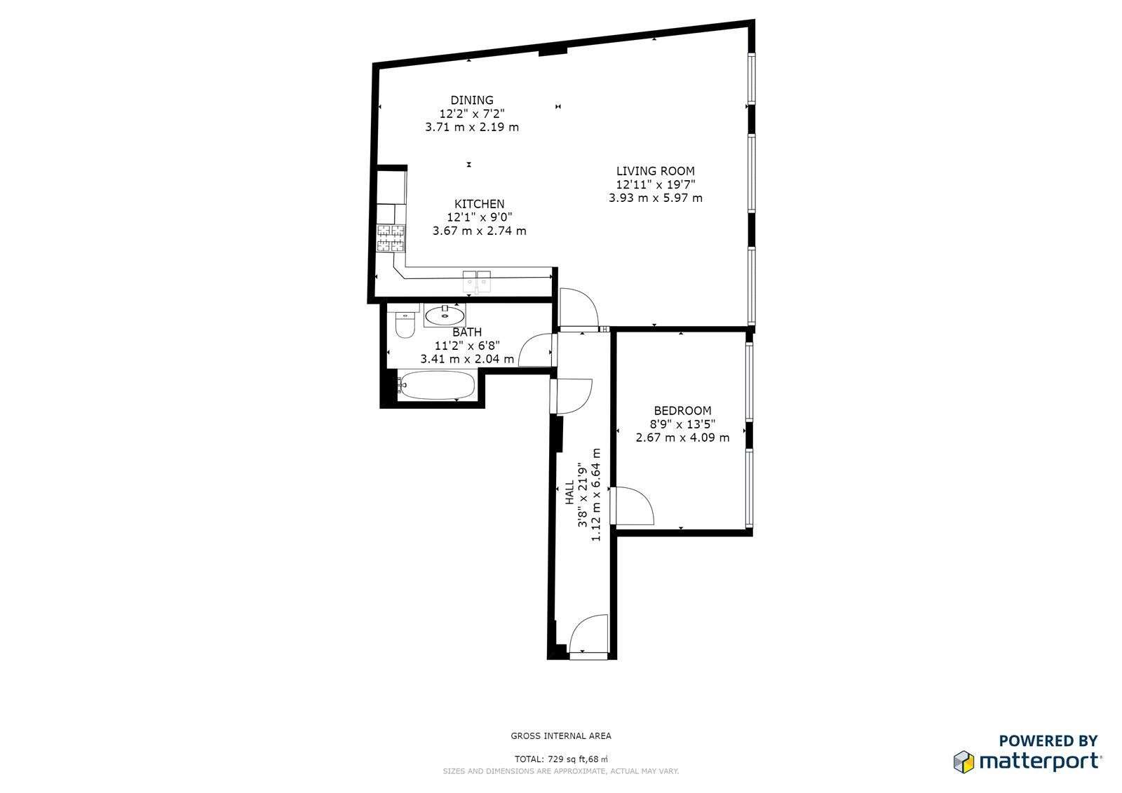 1 Bedrooms Flat to rent in Whitechapel Road, London E1