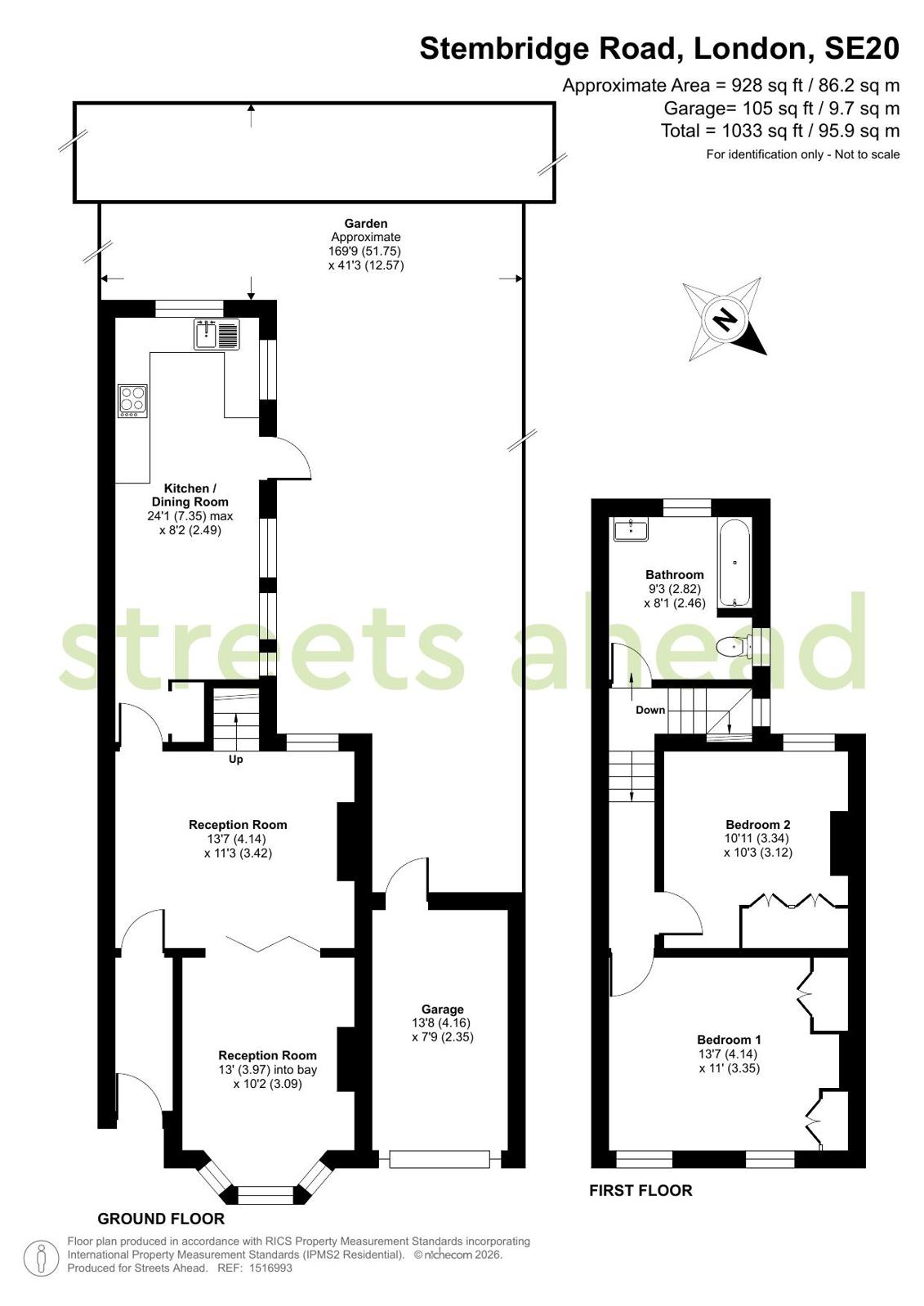 24, Stembridge Road, London floorplan