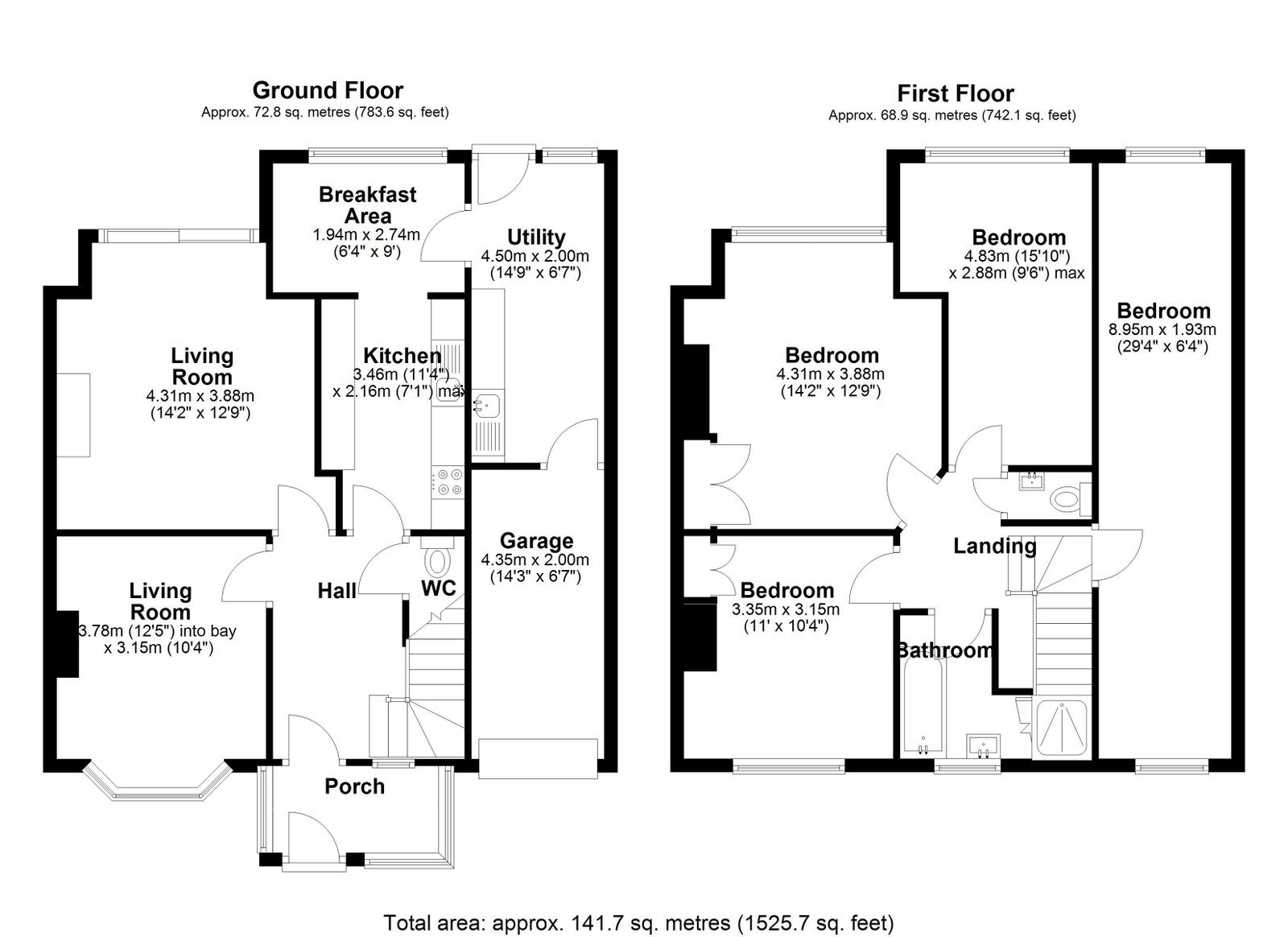 36, Fellbrook Avenue, York floorplan
